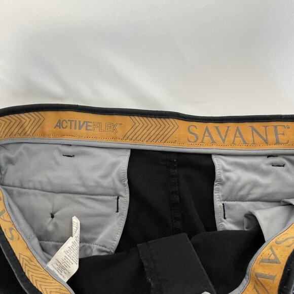 Savane Active Flex Stretch Work Pants Dark Gray Size 40x36 (measures 30 inseam) - Picture 3 of 5